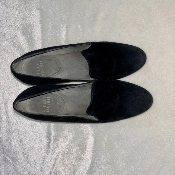 Stuart Weitzman Arise Suede Loafer Wedges 5.5 - Picture 7 of 11